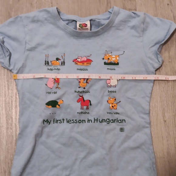 "My First Hungarian" kids tee - Picture 2 of 4